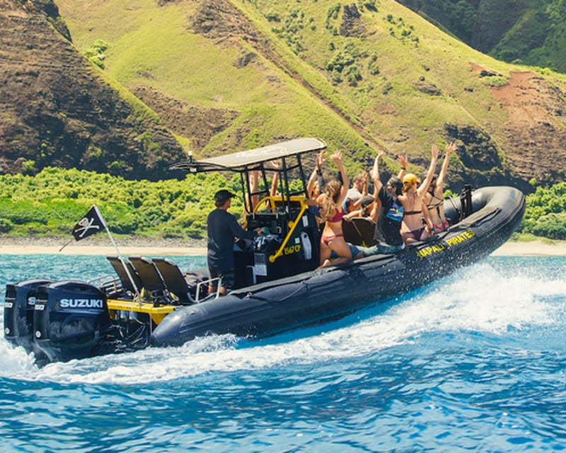Morning Na Pali Coast Rafting Adventure