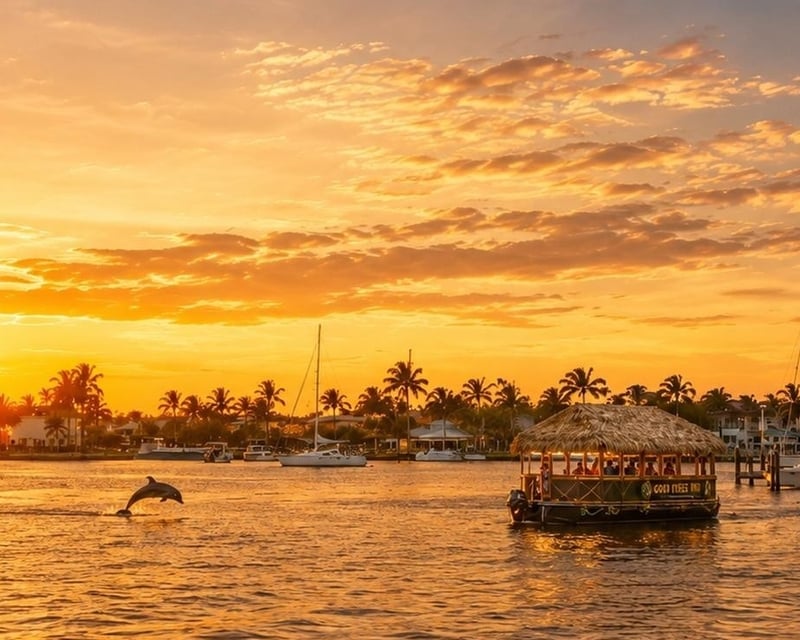 Golden Hour Harbor Cruise in Cape Canaveral