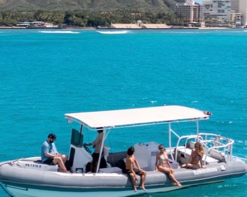 Semi-Private Turtle Canyon Snorkel Tour on a Zodiac Boat