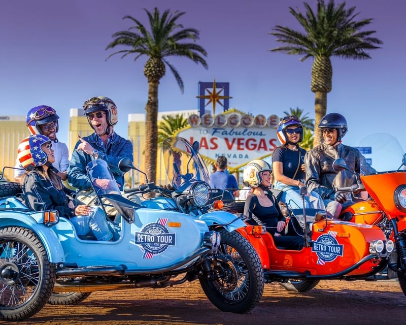 Vintage Sidecar Tour of the Las Vegas Strip