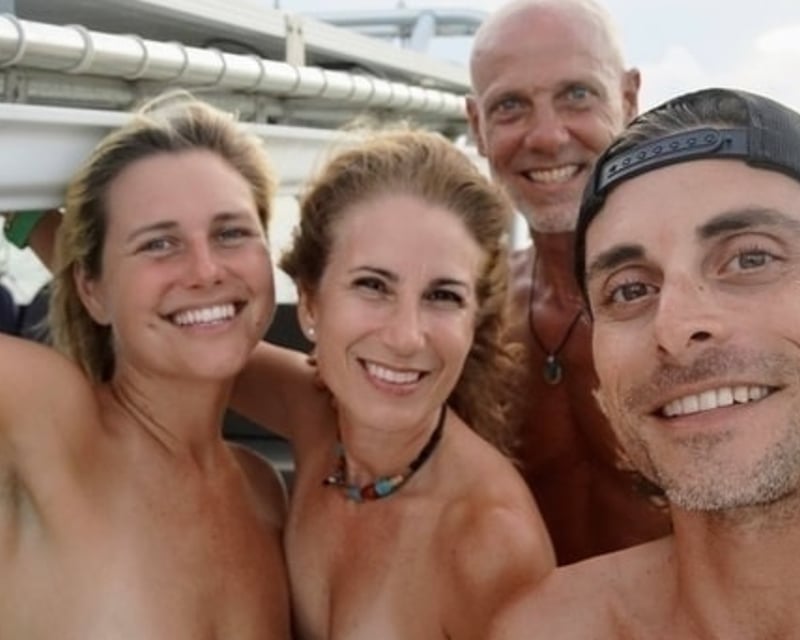 Naturist Sailing Catamaran Charter in Key West