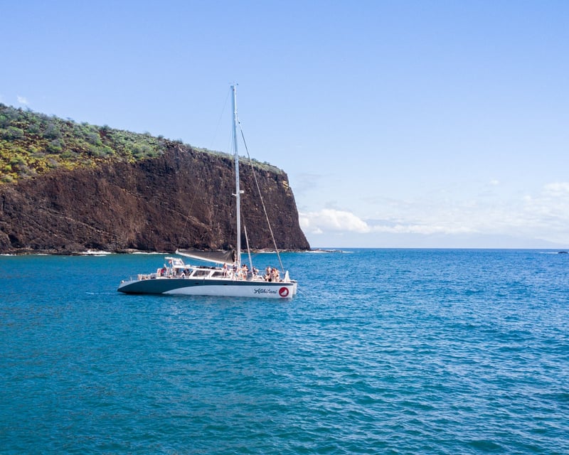 Maui Snorkel & Sail to West Maui or Lāna'i Reefs