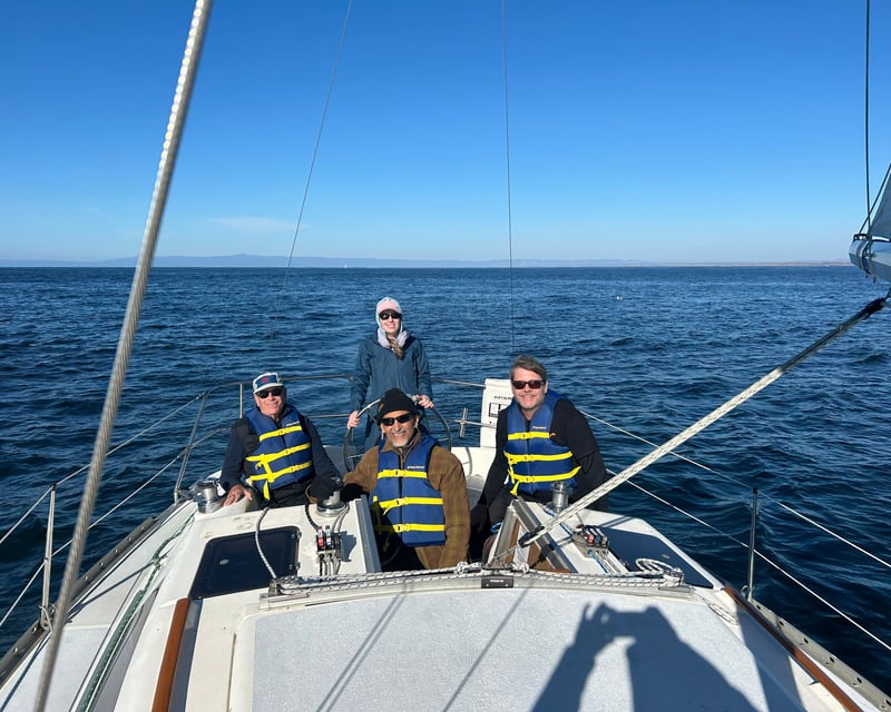 Intro to Sailing Lesson at Old Fisherman's Wharf Monterey