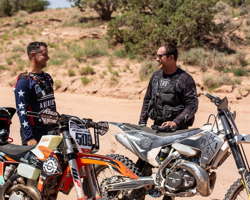 Private Full-Day Off-Road Motorcycle Training in Moab
