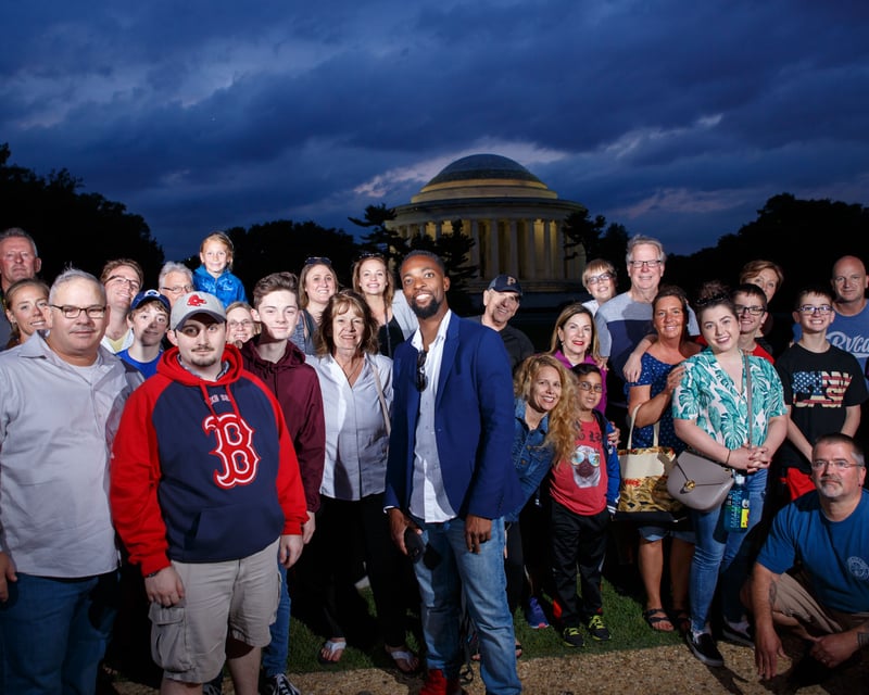 Washington DC Dusk Guided Bus Tour