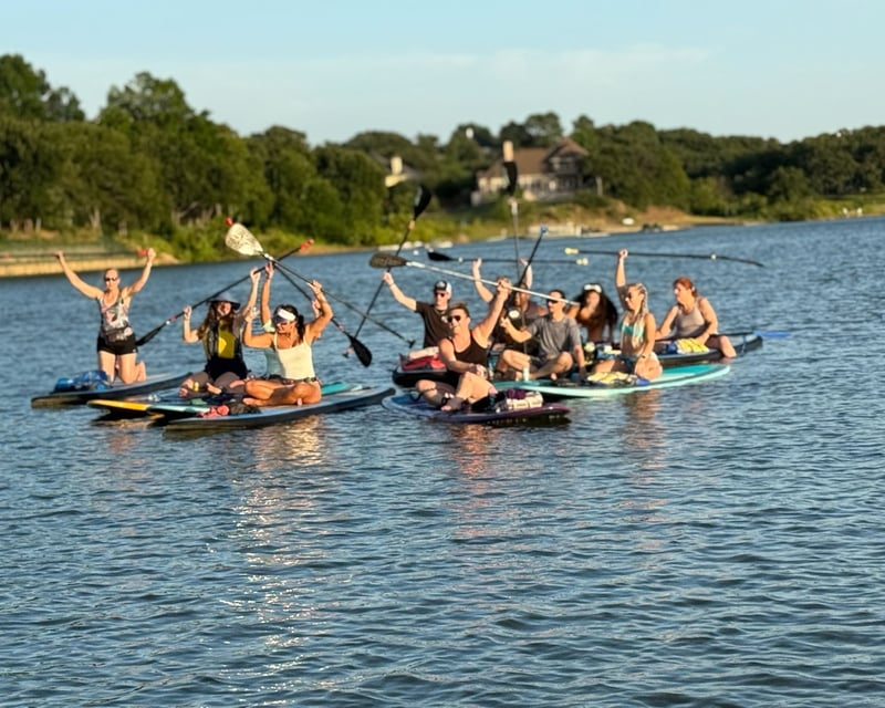 Sunset Kayak & SUP Float at Pilot Knoll Park