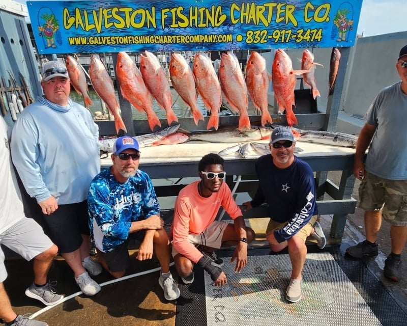 Full-Day Deep Sea Fishing Charter in Galveston