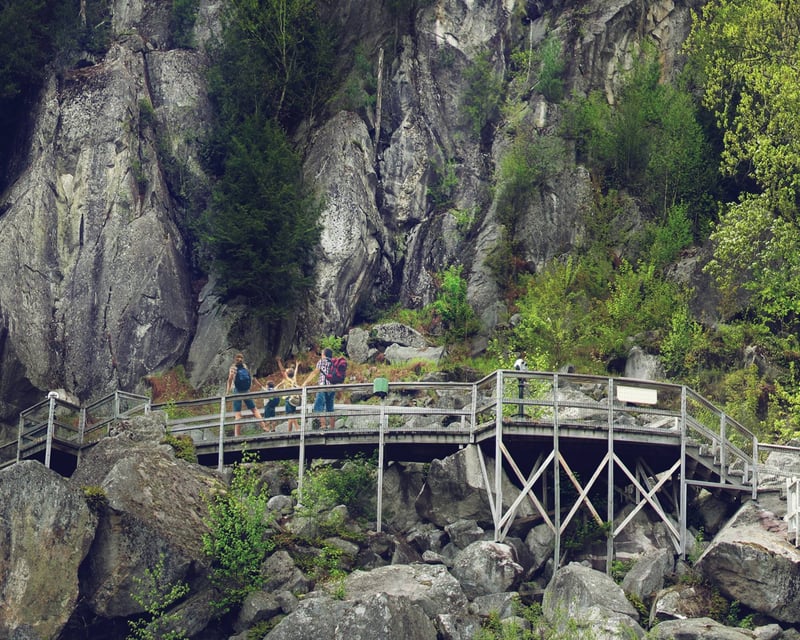 Granite Cave Exploration in Rumney