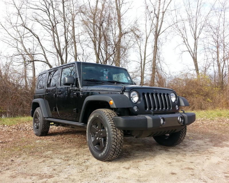 Unrestricted Jeep Rental in Denali