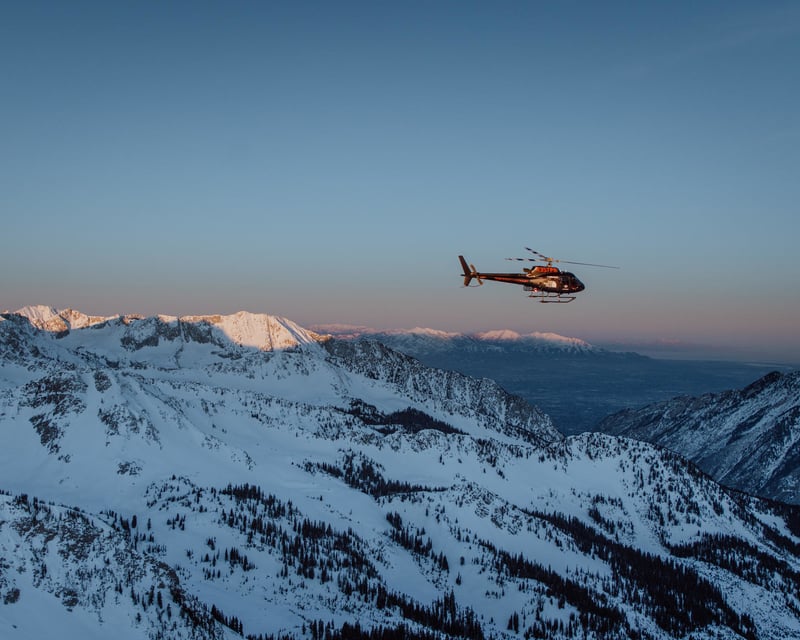 Private Full-Day Heli-Skiing in Snowbird, Utah
