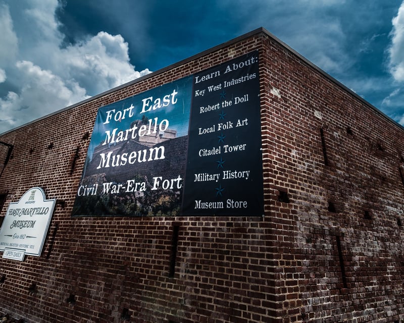 Explore Fort East Martello Museum Day Admission