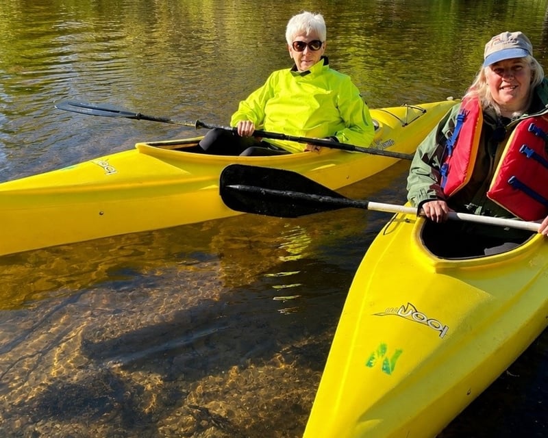 AuTrain River Sit-In Kayak Rental