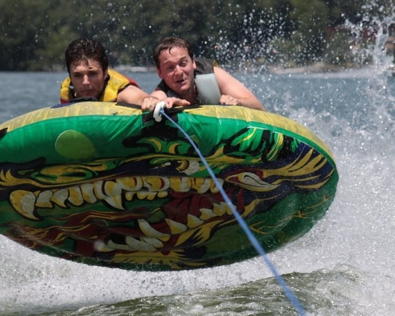 Tube Rental Add-On for Boat Rentals in Grove