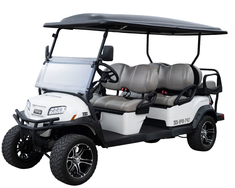 6-Passenger Golf Cart Rental in Key West