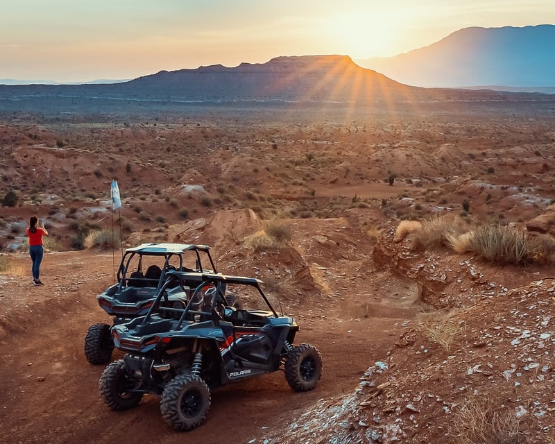 Sunrise UTV Tour in Hurricane