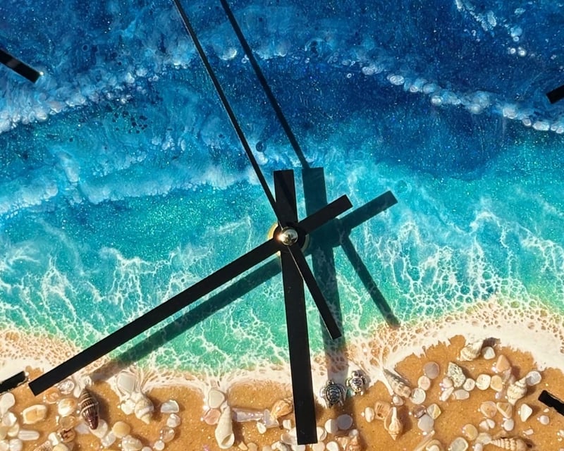 Ocean Resin Art Workshop in Paia, Maui