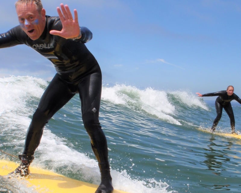 Santa Cruz Semi-Private Surfing Lesson