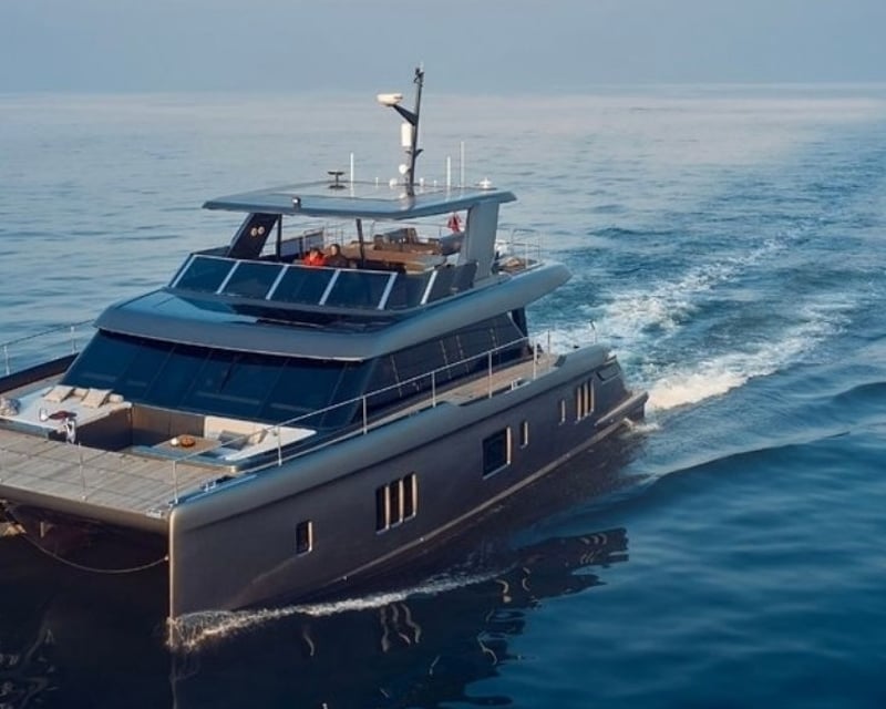 Private 70' Power Catamaran Yacht Charter in Miami Beach