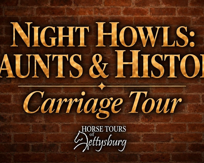 Gettysburg Ghost & History Horse-Drawn Carriage Tour