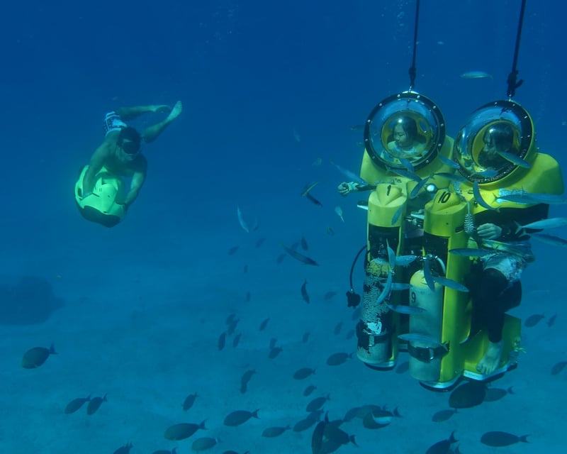 Submarine Scooter & Super Dolphin Tour in Honolulu