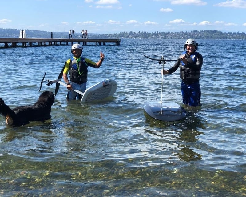 Battery-Powered Water Ride Lesson in Kirkland