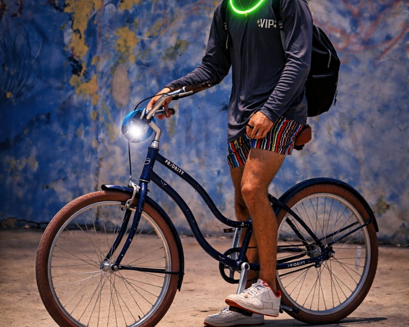 Night Glow Bike Tour of San Juan & Castillo San Cristóbal