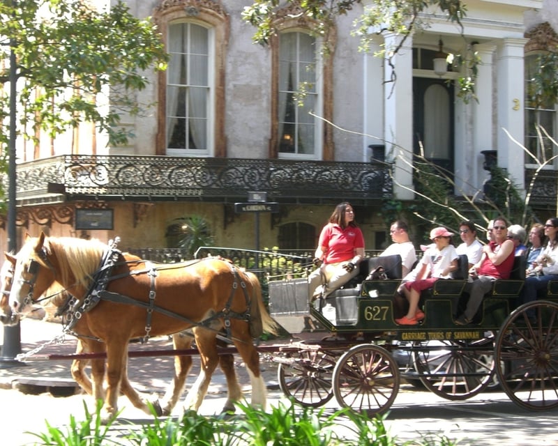 Early Morning Savannah History Carriage Tour