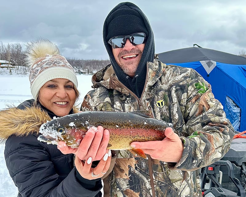 Half-Day Arctic Char & Trout Ice Fishing in Wasilla