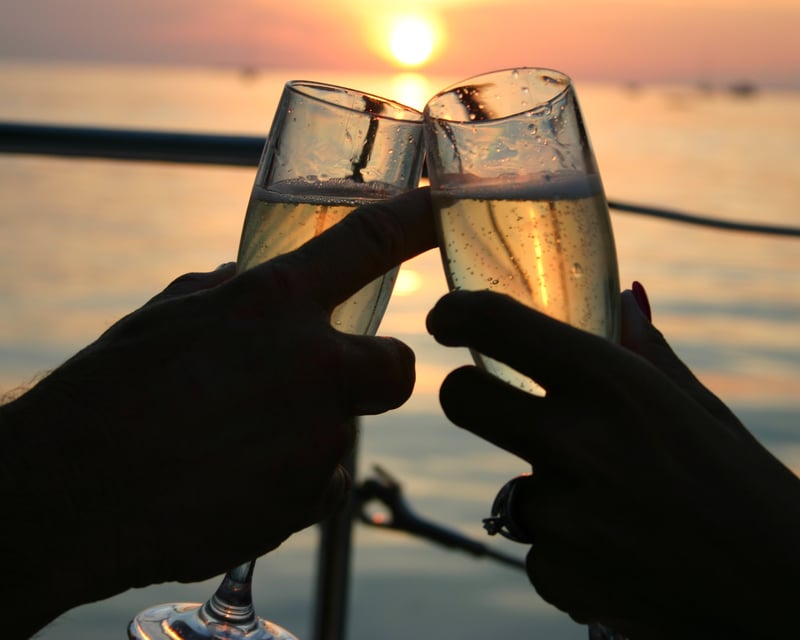 Private Champagne Sunset Catamaran Sail in Key West