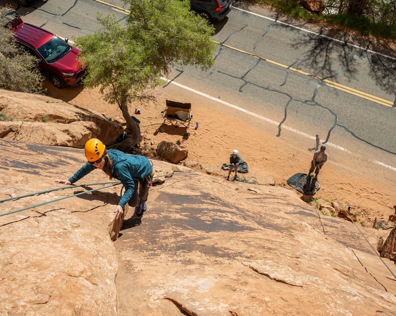 Guided 6-Hour Rock Climbing Tour in Moab