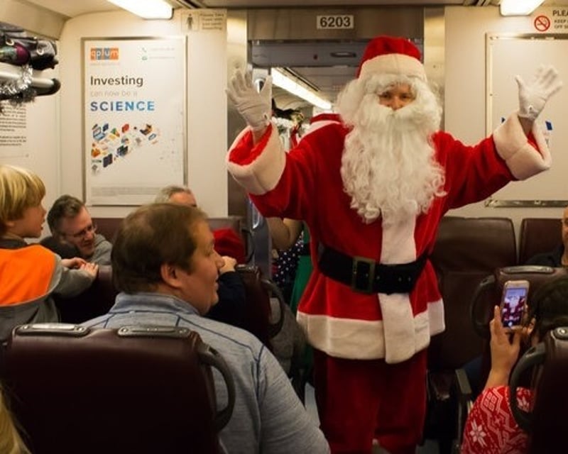 Santa Train Ride in Wayne