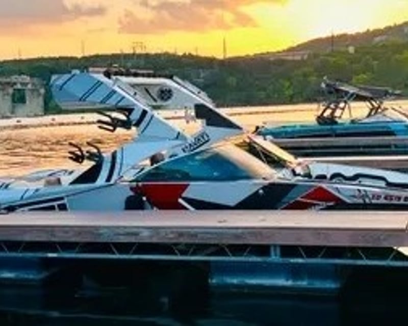 Private Wake Surf Boat Charter on Lake Travis