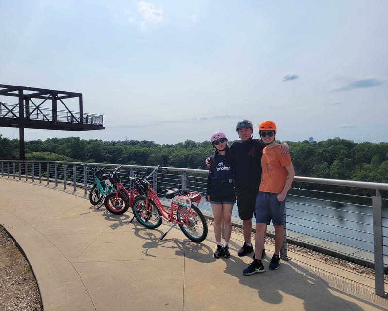 Ride an E-Bike Greenway Tour in Winston-Salem