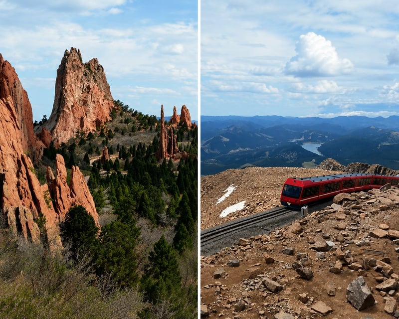 Pikes Peak & Garden of the Gods Day Tour from Louisville