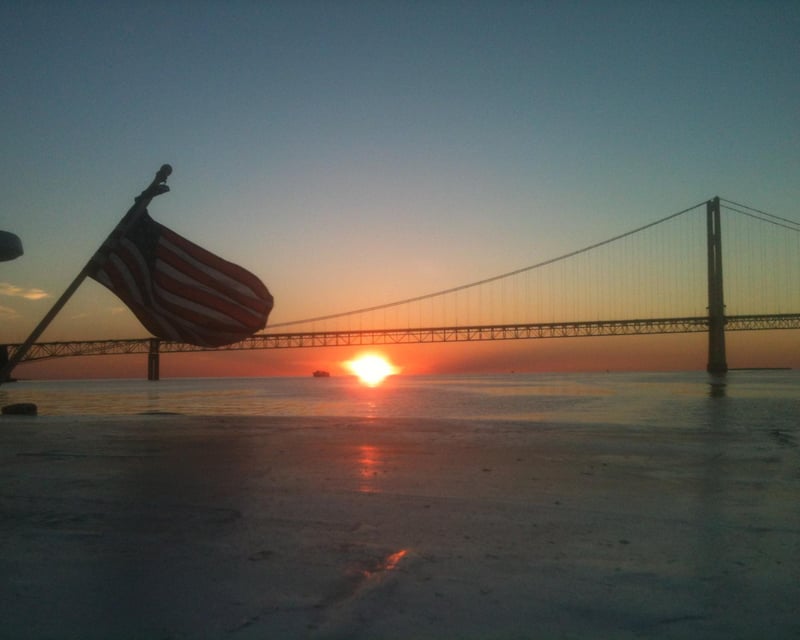 Sunset Cruise in Mackinaw City