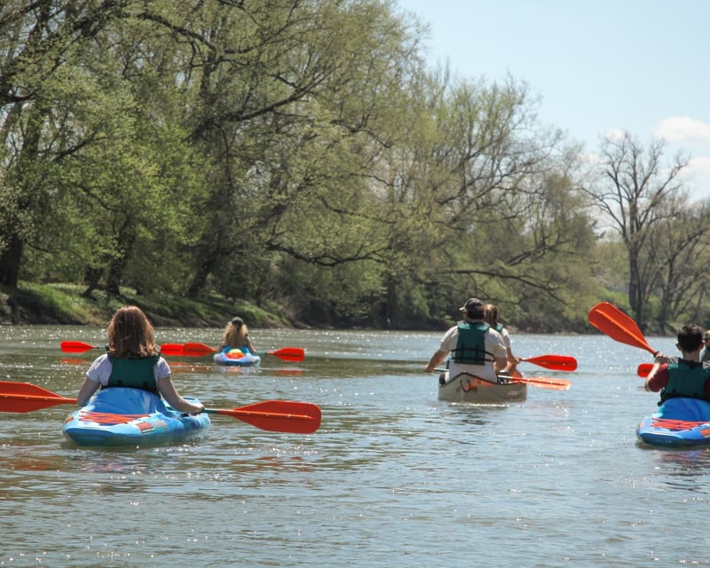 Rocky Ripple to Frank's 4 Mile Paddle Tour