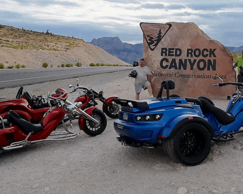Ride a Trike or Slingshot Las Vegas Strip & Red Rock