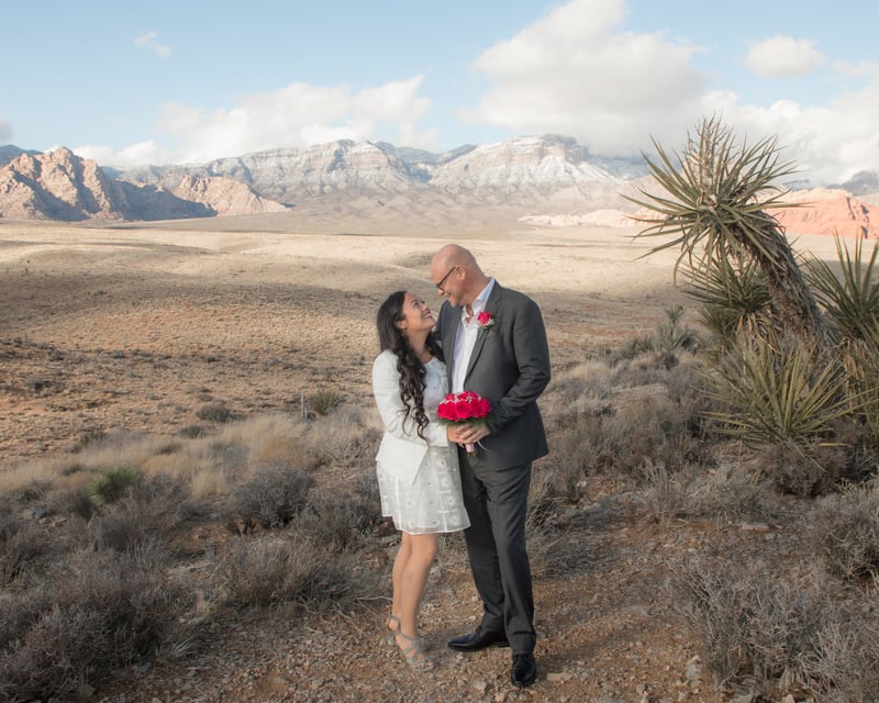 Red Rock Canyon Elopement Ceremony