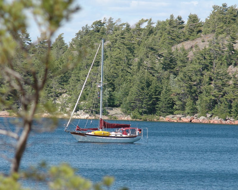 Sail to Power Island on a Private Charter in Traverse City