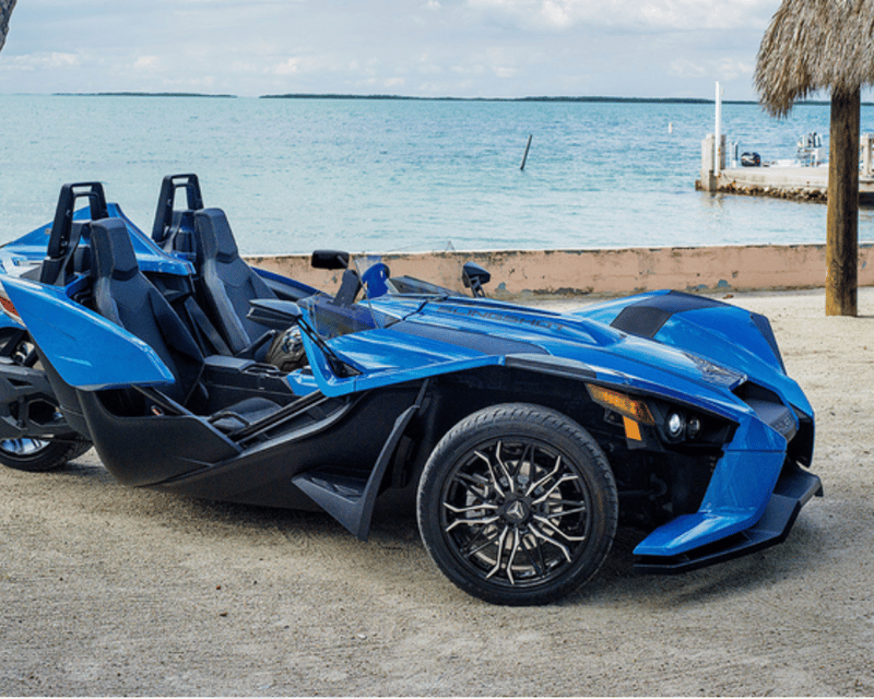 Ride an Automatic Slingshot in St. Augustine at Night