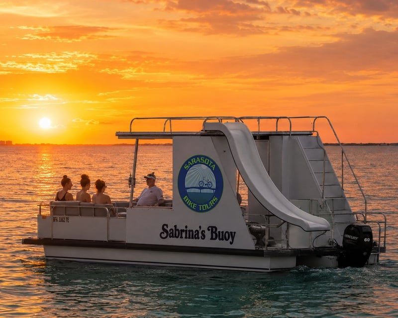 Private Sunset Pontoon Cruise in Siesta Key