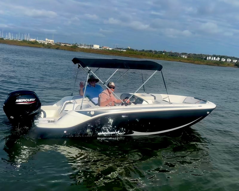 17' Bayliner Boat Rental in St. Augustine