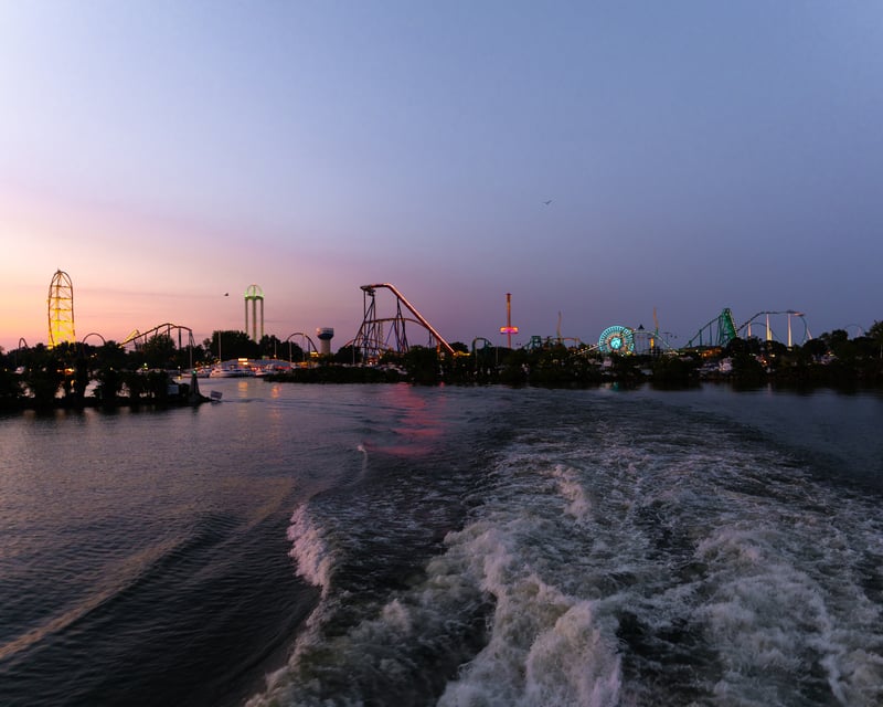 Ride a 5-Minute Ferry From Sandusky to Cedar Point