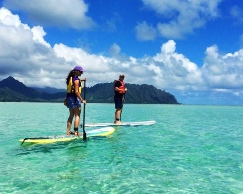 Paddleboard Tour From Lanikai to Mokulua Islands
