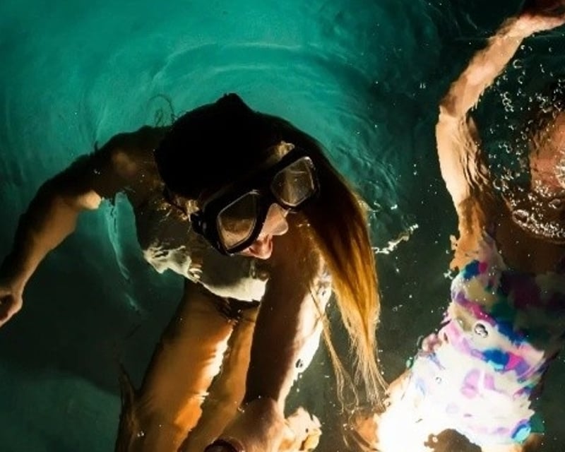 Family Night Swim Under the Stars at The Kartrite Resort