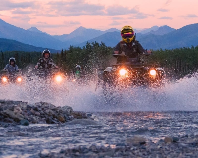 Ride A Midnight Sun ATV Tour In Healy