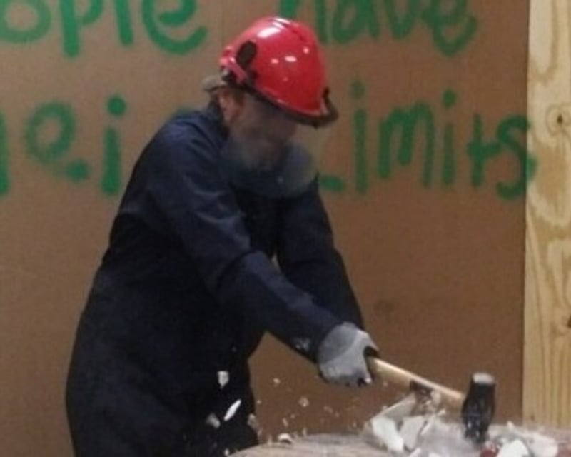 Rage Room Smash Session with 25 Breakables in Charleston, WV