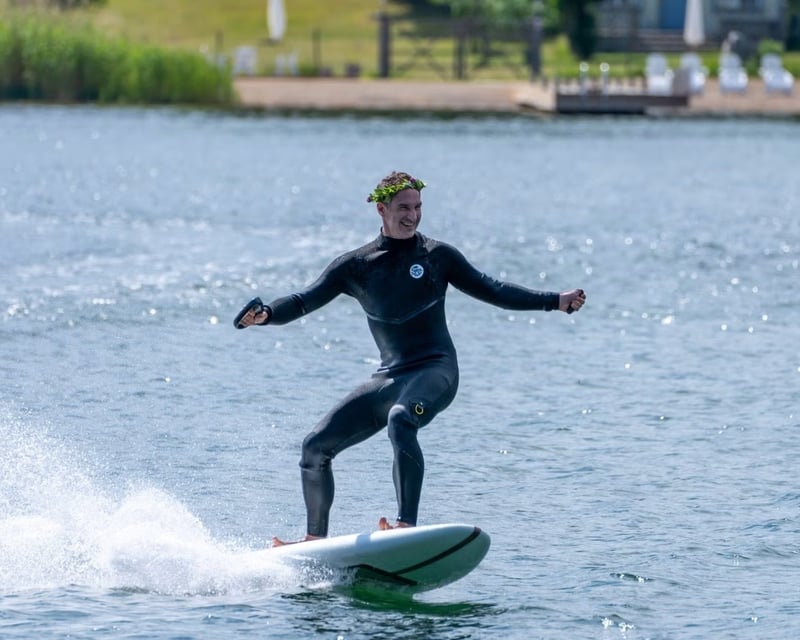 Private Electric Surfboard Lesson in Panama City Beach