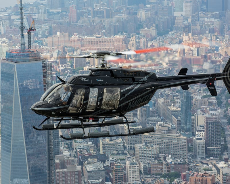 New York City Skyline Helicopter Tour from Linden, NJ