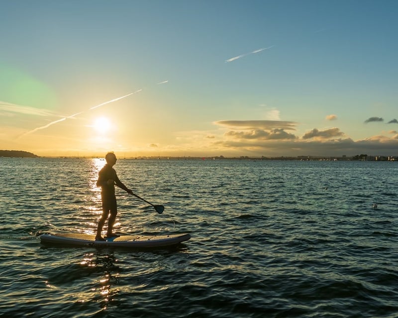 Morning Group Paddleboard Lesson in Newport, RI